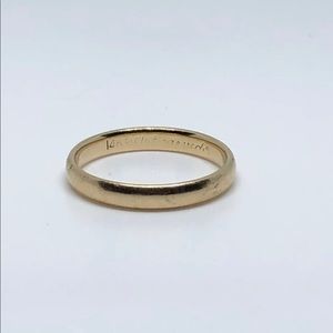 Vintage 14KYG J.R. Woods & Sons Ring